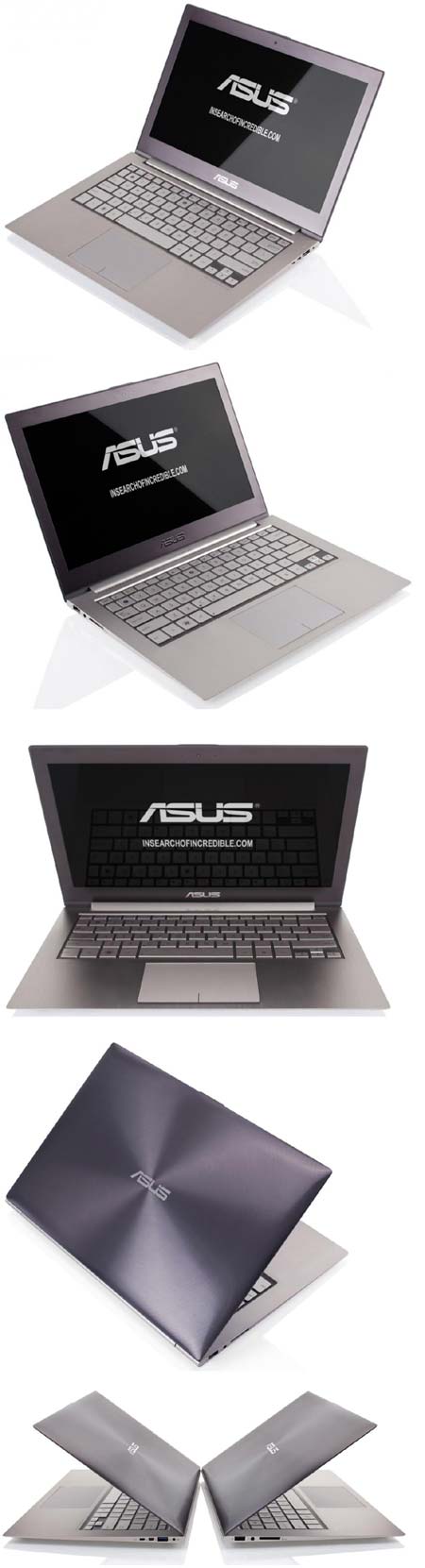 ASUS представляет ноутбуки Zenbook UX21 и UX31